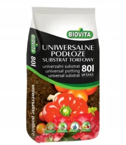 TORVSUBSTRAT JORD PH 5,5-6,5 BIOVITA 80L