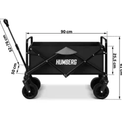 Transportvagn, hopfällbar 100l Humberg HM-512