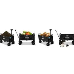 Transportvagn, hopfällbar 100l Humberg HM-512