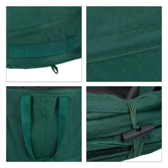 Trädgårdsavfallsbehållare, 63x55 cm, Grön