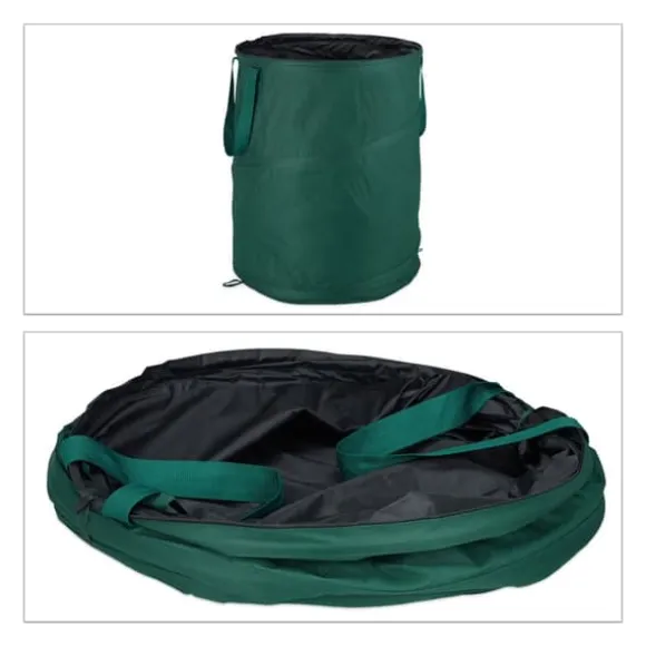 Trädgårdsavfallsbehållare, 63x55 cm, Grön