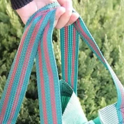 Trädgårdsavfallspåsar - 272 liter - Vattentålig - Återanvändbar - 3 handtag