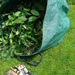 Trädgårdsavfallspåse - 272L - Rivbeständig - Fällbar