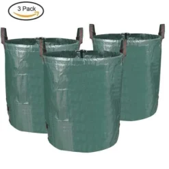 Trädgårdsavfallspåse - Noname - 272L - Fällbar - Rivtålig - Grön