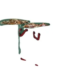 Trädgårdsavfallspåse, Kapacitet 272 Liter, Mått Ø67 x 76 cm, Förstärkta Handtag, Rivtålig, Vattenavvisande