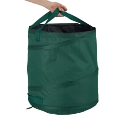 Trädgårdsavfallspåse set, 46x46 cm, Grön