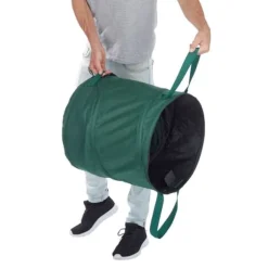 Trädgårdsavfallspåse set, 46x46 cm, Grön