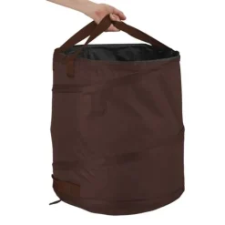 Trädgårdsavfallspåse set, 47x46 cm, Brun