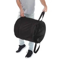 Trädgårdsavfallspåse set, 72x45 cm, Svart