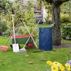 Trädgårdsavfallspåse, 72x45 cm, Blå