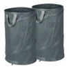 Trädgårdsavfallspåse, 72x45 cm, Grå