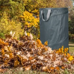 Trädgårdsavfallspåse, 72x45 cm, Grå
