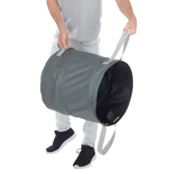 Trädgårdsavfallspåseset, 47x46 cm, Grå