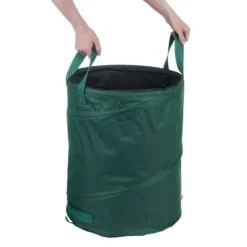 Trädgårdsavfallspåseset, 55x45 cm, Grön