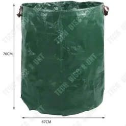 Trädgårdsavfallssäck - TD® - 4 stycken - 272L - Rivtålig - Grön