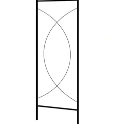 Trädgårdsbåge 150x34x240 cm järn - Trädgårdsbåge - Rosenbåge - Home & Living