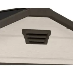 Trädgårdsbod - Keter - Herrgård - Armerad harts - 4x3m - Med fönster