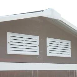 Trädgårdsbod, 213x130x185 cm, Grön