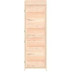 Trädgårdsbod 55x52x174,5 cm massivt granträ