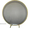Trädgårdsbröllop Metallställning, Cirkulär Bågdesign, Mångsidig Dekoration för Alla Tillfällen, 2m (78,7 tum), Guld