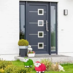 Trädgårdsfigur, Får, 33x24x44 cm