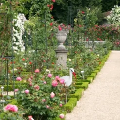 Trädgårdsfigur, 80x22x64 cm, Vit