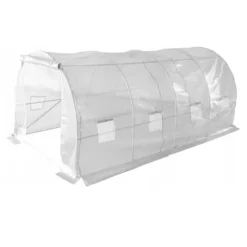 Trädgårdsfolietunnel 400 x 250 x 200 cm, med transparent UV-12 folie