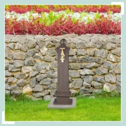 Trädgårdsfontän, Antik kolonn, 47x14x18,5 cm