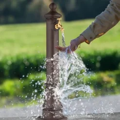 Trädgårdsfontän, 80x18x20,5 cm