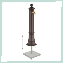 Trädgårdsfontän, 80x18x20,5 cm