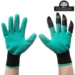 Trädgårdshandskar med klor