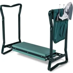 Trädgårdsknekt och sittplats, 60×28×49 cm, Grön