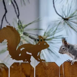 Trädgårdsplugg i dekorationsekorre 2-pack