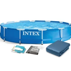 Trädgårdspool med ram 366 x 76 cm 6-i-1 INTEX 28210