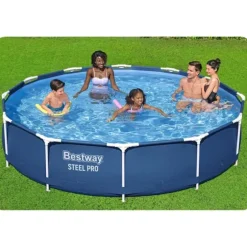 Trädgårdspoolram 366 x 76 cm 7-i-1 Bestway 56681