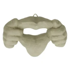 Trädgårdsprydnad, Trädansikte Dekoration, 8.5x12.5x2 cm, Beige