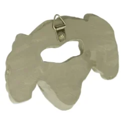 Trädgårdsprydnad, Trädansikte Dekoration, 8.5x12.5x2 cm, Beige