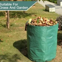 Trädgårdspåsar - Wee - 272L - Grön - Sopsäckar