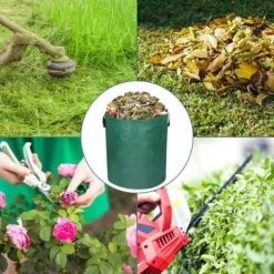 Trädgårdspåsar - Wee - 272L - Grön - Sopsäckar