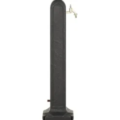 Trädgårdsreservoir - vidaXL - Antracit - PEHD - 90 cm - Vädertålig