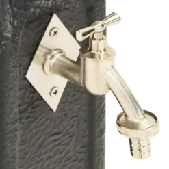 Trädgårdsreservoir - vidaXL - Antracit - PEHD - 90 cm - Vädertålig