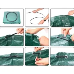 Trädgårdssäck 120 L - För löv, gräs och avfall