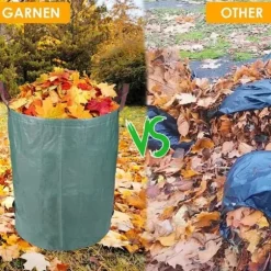 Trädgårdssäck - Orebart - 3-pack - 272 L - Hållbart Polypropylen - Fällbar