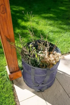 TRÄDGÅRDSSÄCKA 85 LITER, LÅNGA HANDTAG, VIKBAR, 180G/M2 - T N15-960