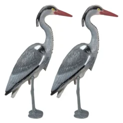 Trädgårdsstaty, Hägerset, 92x18x49 cm, Grå