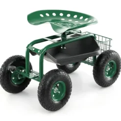 Trädgårdsstol, 84x45,5x45,5-54 cm, Grön