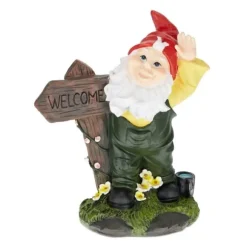 Trädgårdstomte, 27x22x12 cm, Flerfärgad