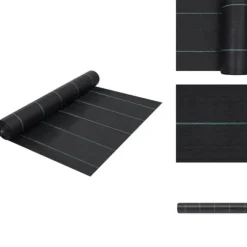 Trädgårdstyg - Living Ogräsmatta svart 2x150 m PP