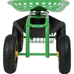 Trädgårdsvagn, 81x44.5x(45-54) cm, Grön