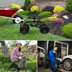 Trädgårdsvagn, 45-54x42x81 cm, Kodustaar